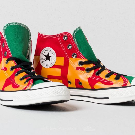 Green and red converse discount