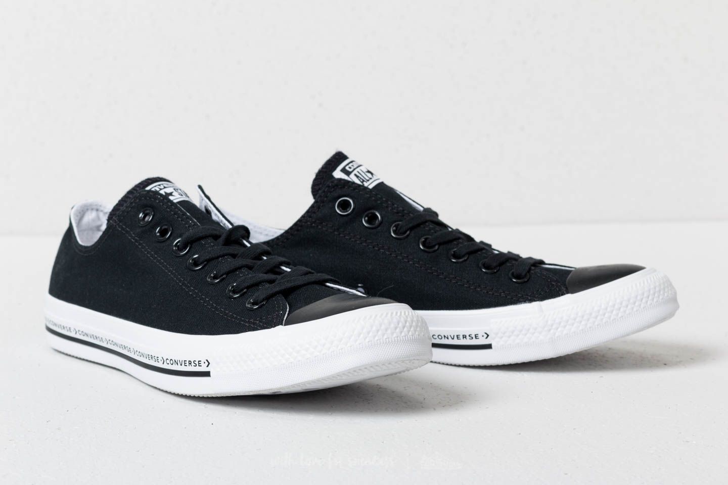 Men s shoes Converse Chuck Taylor All Star Ox Black Black White Footshop