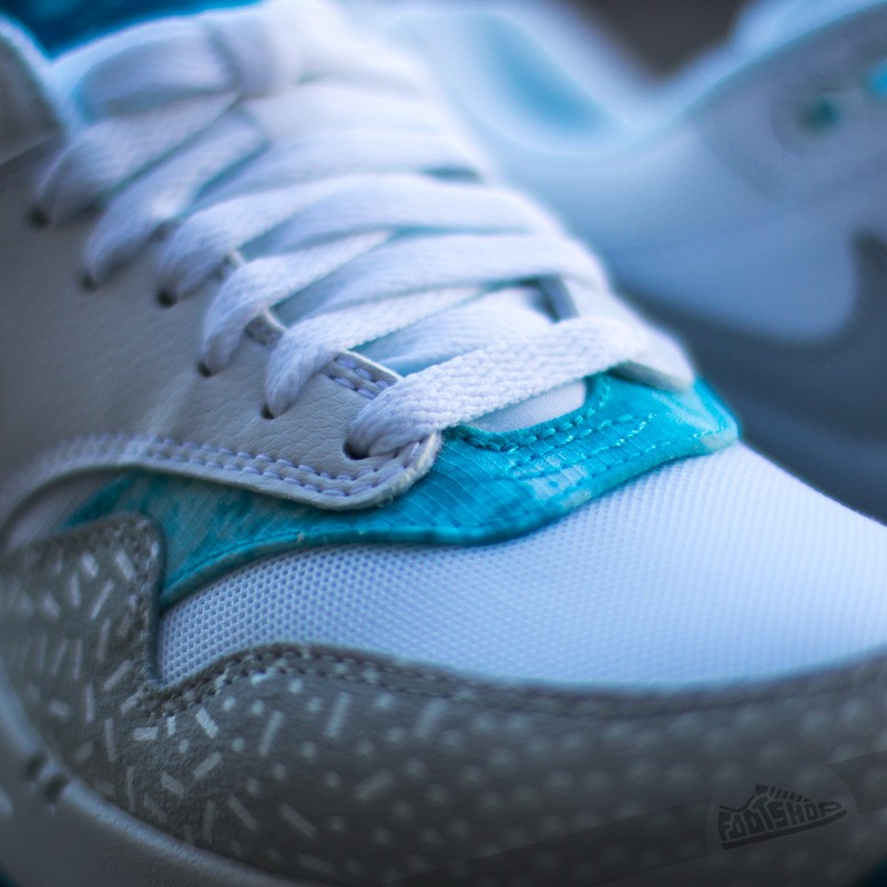 Dámské tenisky a boty Nike Wmns Air Max 1 Print White/Grey Mist