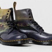 Chaussures et baskets homme Dr. Martens x JMW Turner 1460 Fisherman Pascal Suede Multi Footshop