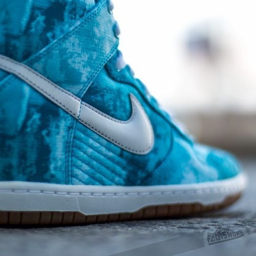 Shoes Nike WMNS Dunk Sky Hi Print Clearwater Silver Print Footshop