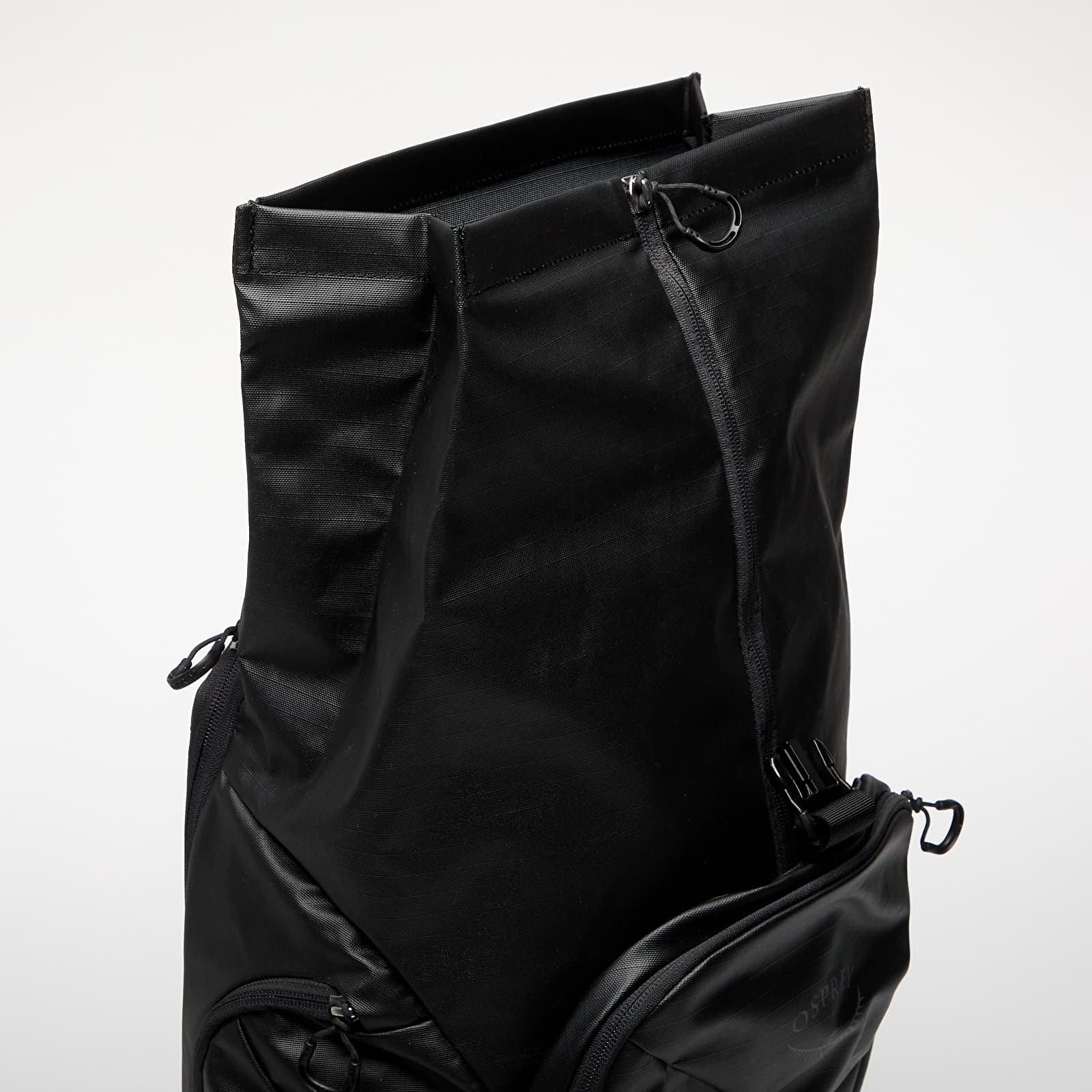 Plecaki Osprey Transporter Roll Top Backpack Raven Black/ Black