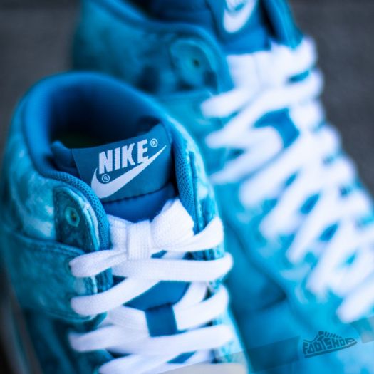 Shoes Nike WMNS Dunk Sky Hi Print Clearwater Silver Print Footshop