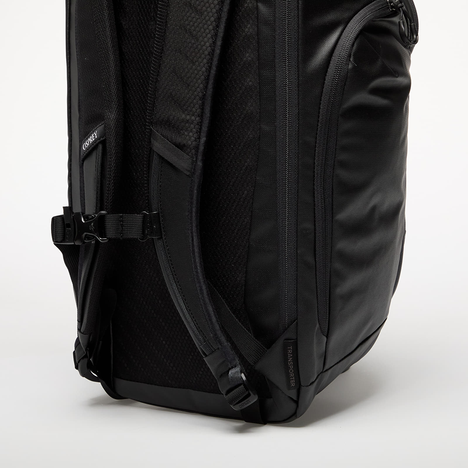 Plecaki Osprey Transporter Roll Top Backpack Raven Black/ Black