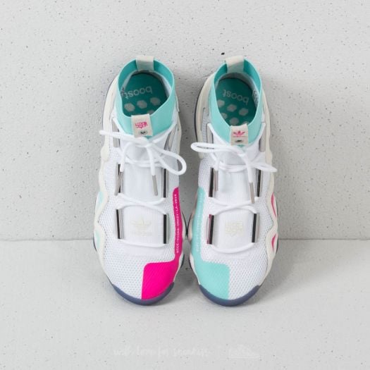 Men s shoes adidas Consortium x Nice Kicks Crazy 8 ADV Ftw White Off White Energy Aqua Footshop