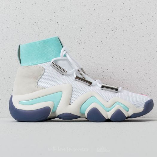 Men s shoes adidas Consortium x Nice Kicks Crazy 8 ADV Ftw White Off White Energy Aqua Footshop
