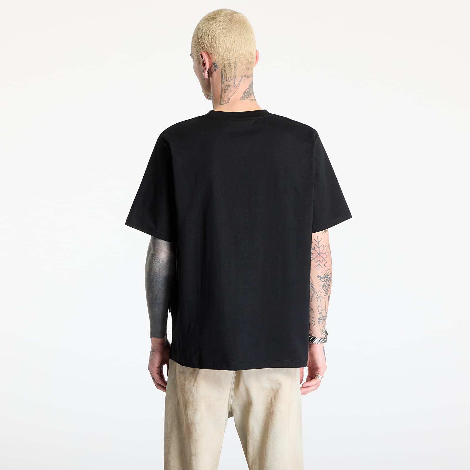 Trička Wasted Paris M Pike T-Shirt UNISEX Black