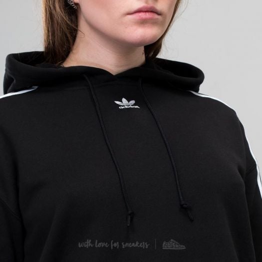 Felpe adidas Cropped Hoodie Black Footshop