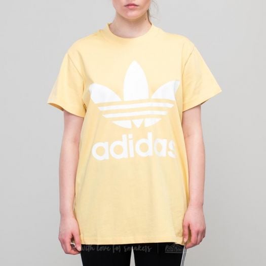Adidas trefoil gold tee shop