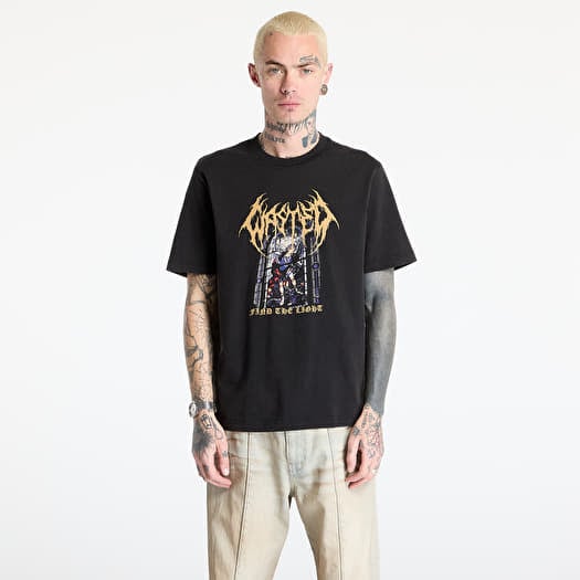 T-shirt Wasted Paris M Light T-Shirt Faded Black