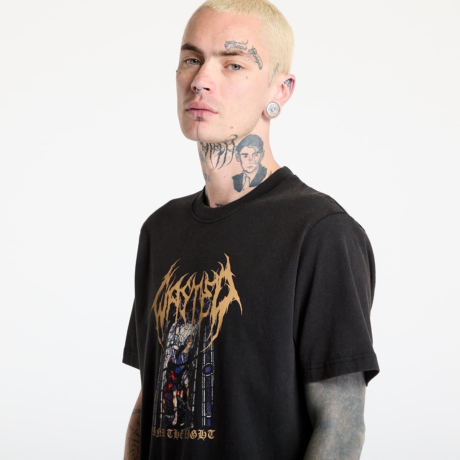 T-paidat Wasted Paris M Light T-Shirt Faded Black