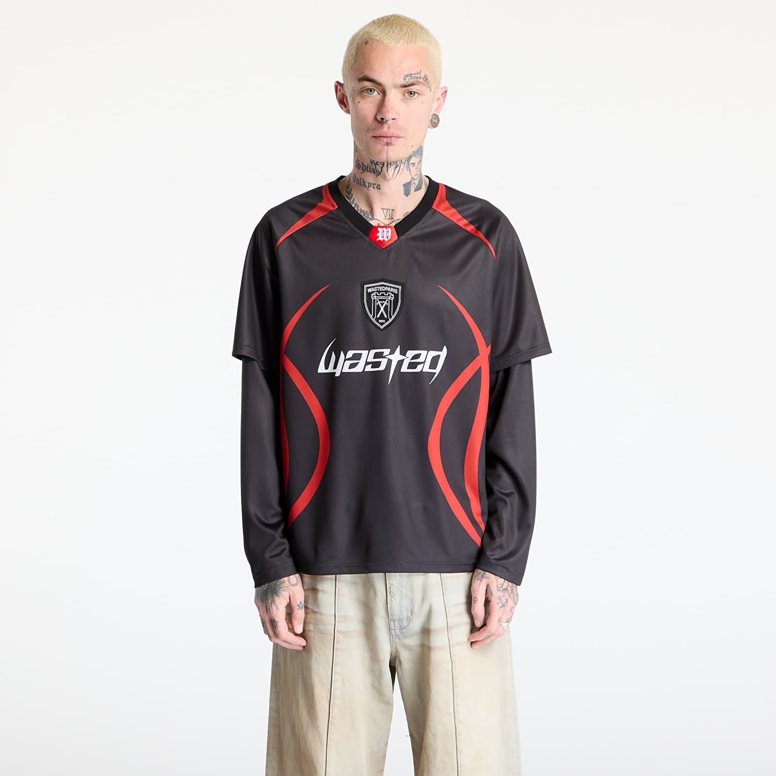 Pelipaidat LS Wasted Paris M Blade Football Jersey Age Black