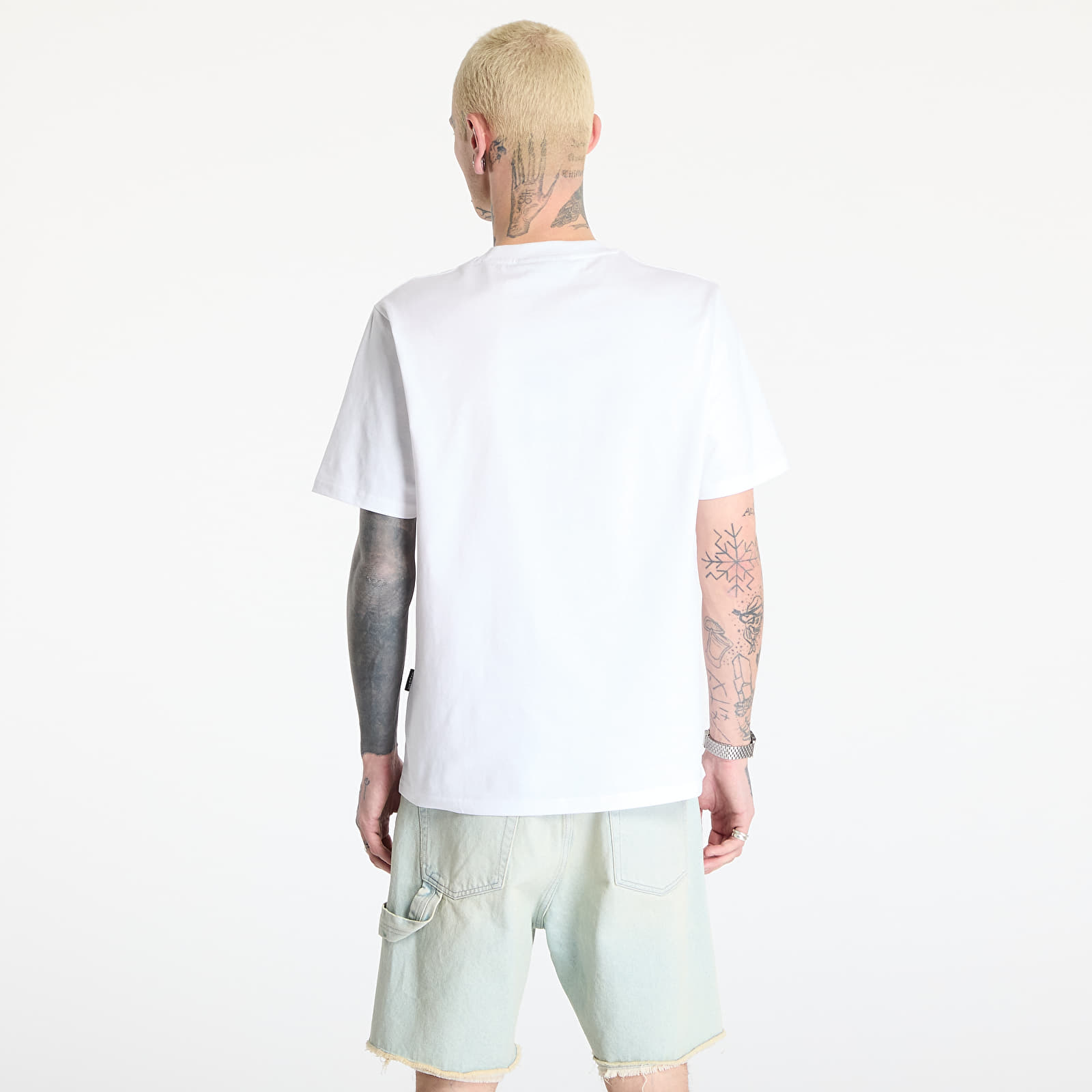 Trička Wasted Paris M Pike T-Shirt White