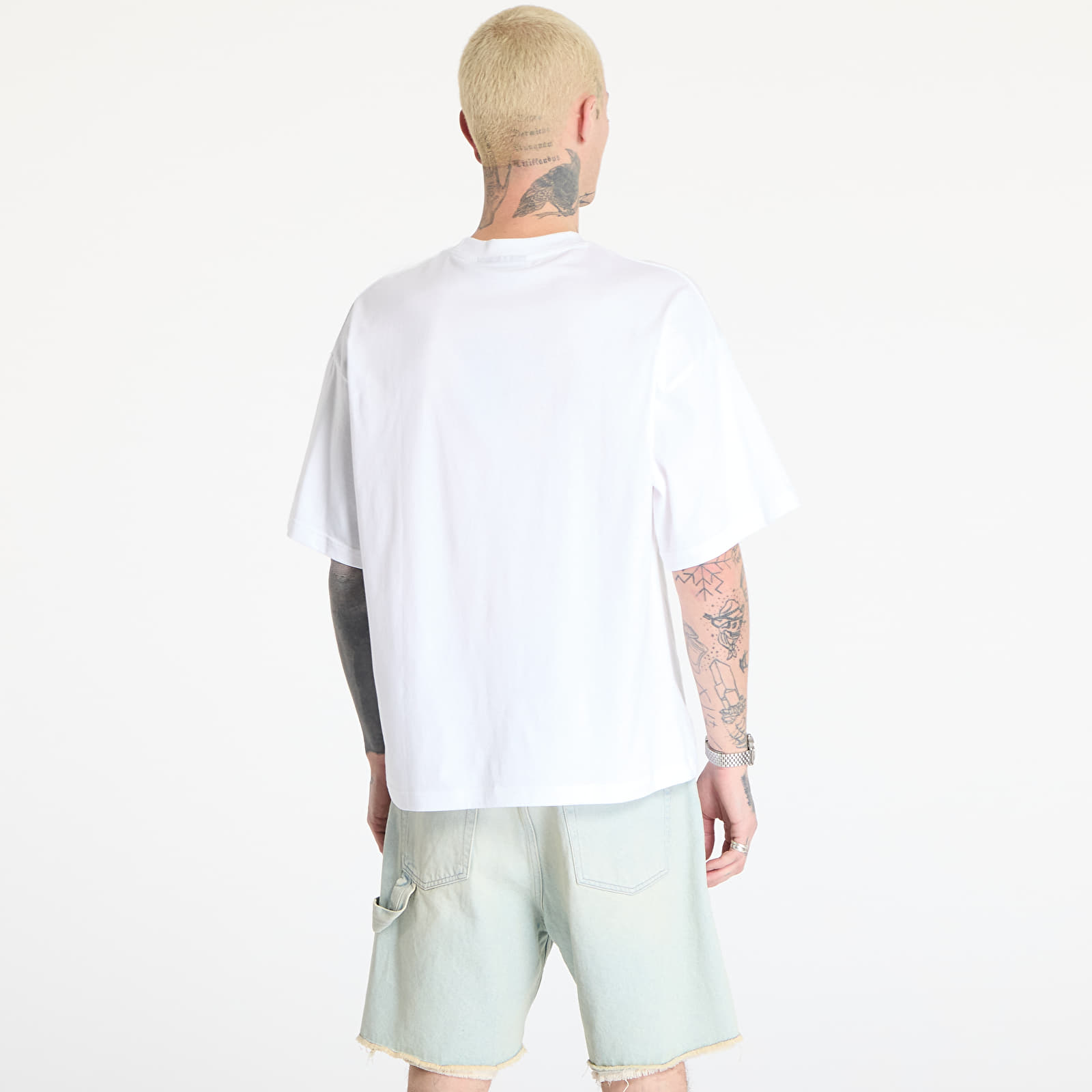 Trička Wasted Paris M Yard Boxy T-Shirt White