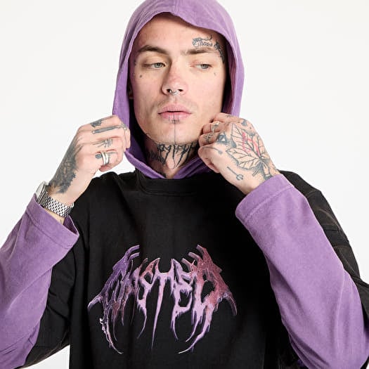 Hoodies and sweatshirts Wasted Paris M Slug Age Hoodie Faded