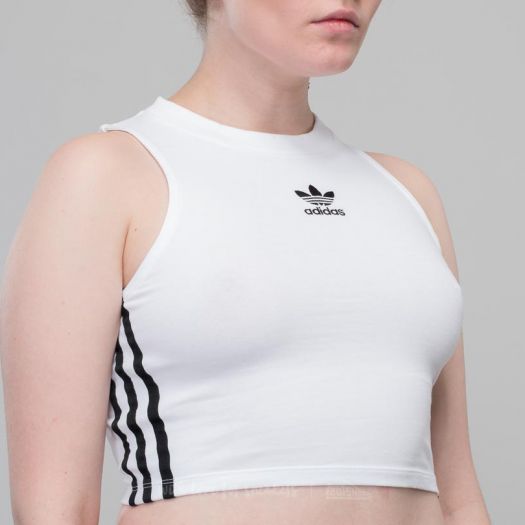 adidas Crop Tank White Footshop