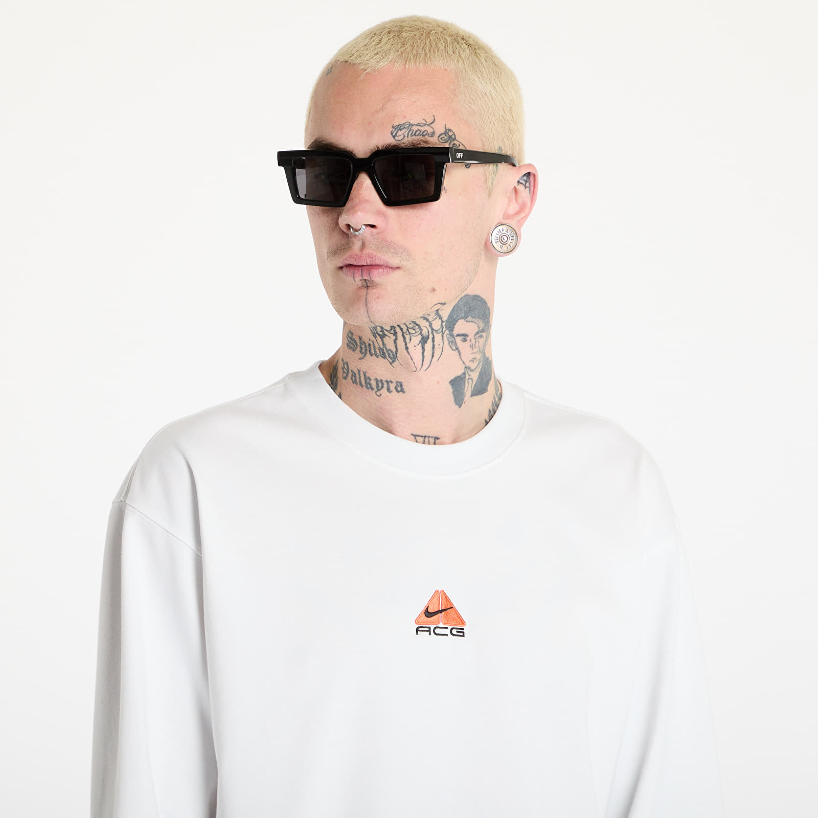 T-shirts Nike ACG "Lungs" Men's Long-Sleeve T-Shirt Summit White