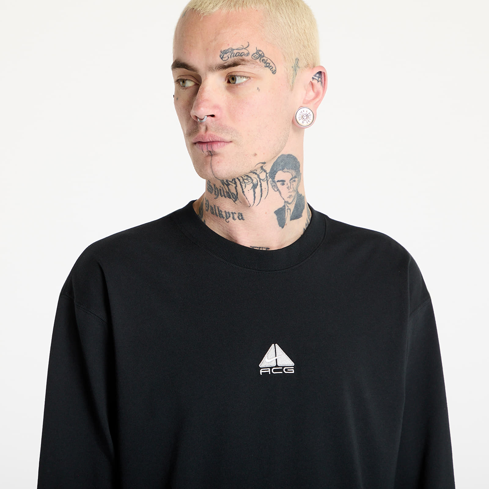 T-shirts Nike ACG "Lungs" Men's Long-Sleeve T-Shirt Black/ Summit White