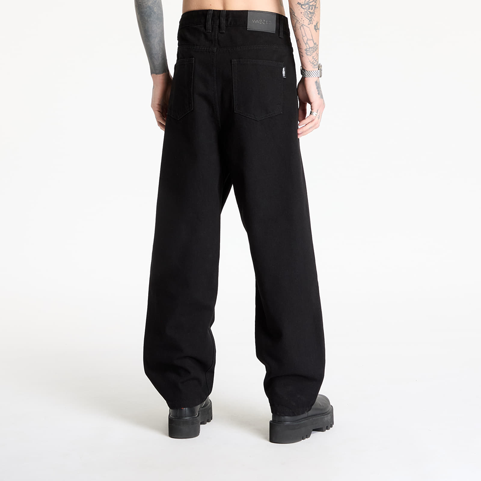 Jeans Wasted Paris Signature Casper Pant Black