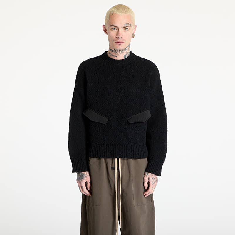 Maglione HAL STUDIOS® Utility Sweater UNISEX Black