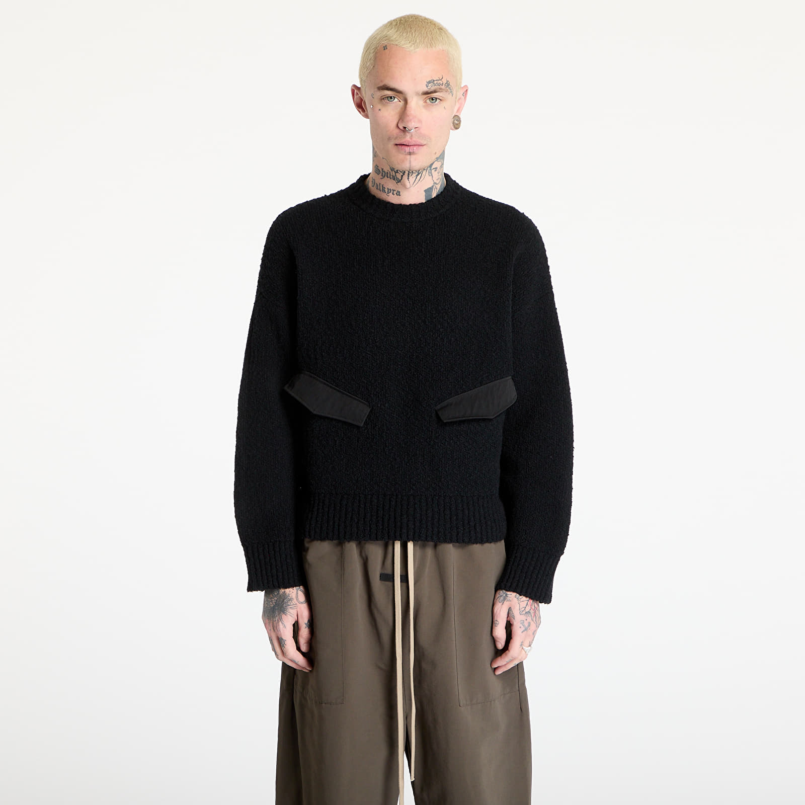 Villapaidat HAL STUDIOS® Utility Sweater UNISEX Black
