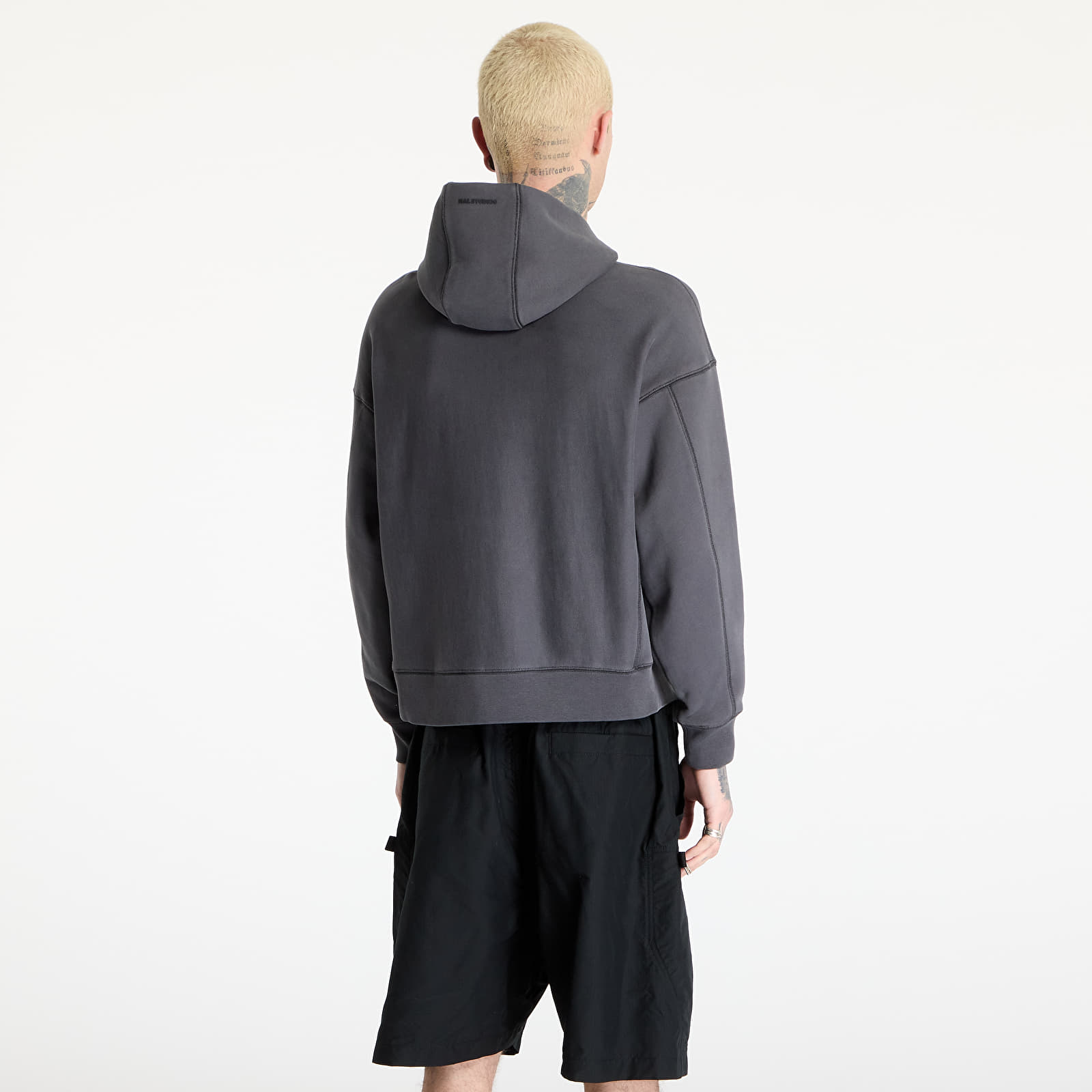 Hoodies and sweatshirts  HAL STUDIOS® Haus Hooded Zip Sweatshirt UNISEX Washed Black