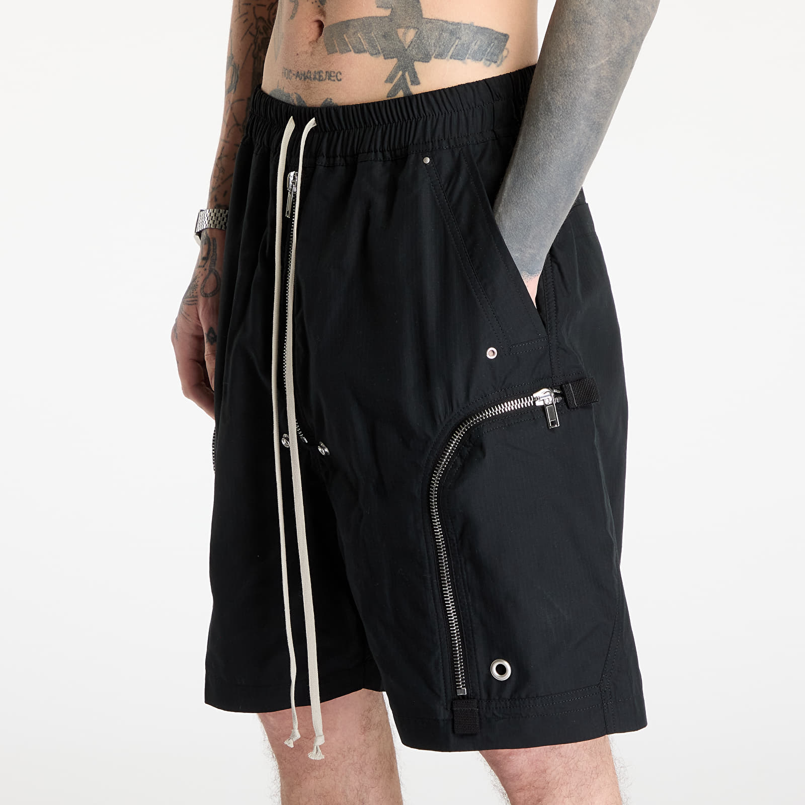 Šortky Rick Owens DRKSHDW Bauhaus Shorts Black