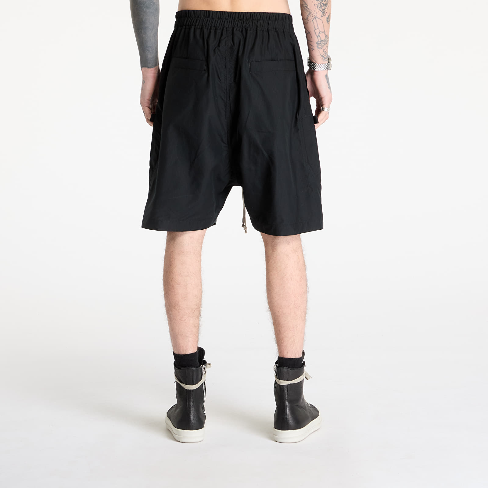Šortky Rick Owens DRKSHDW Bauhaus Shorts Black