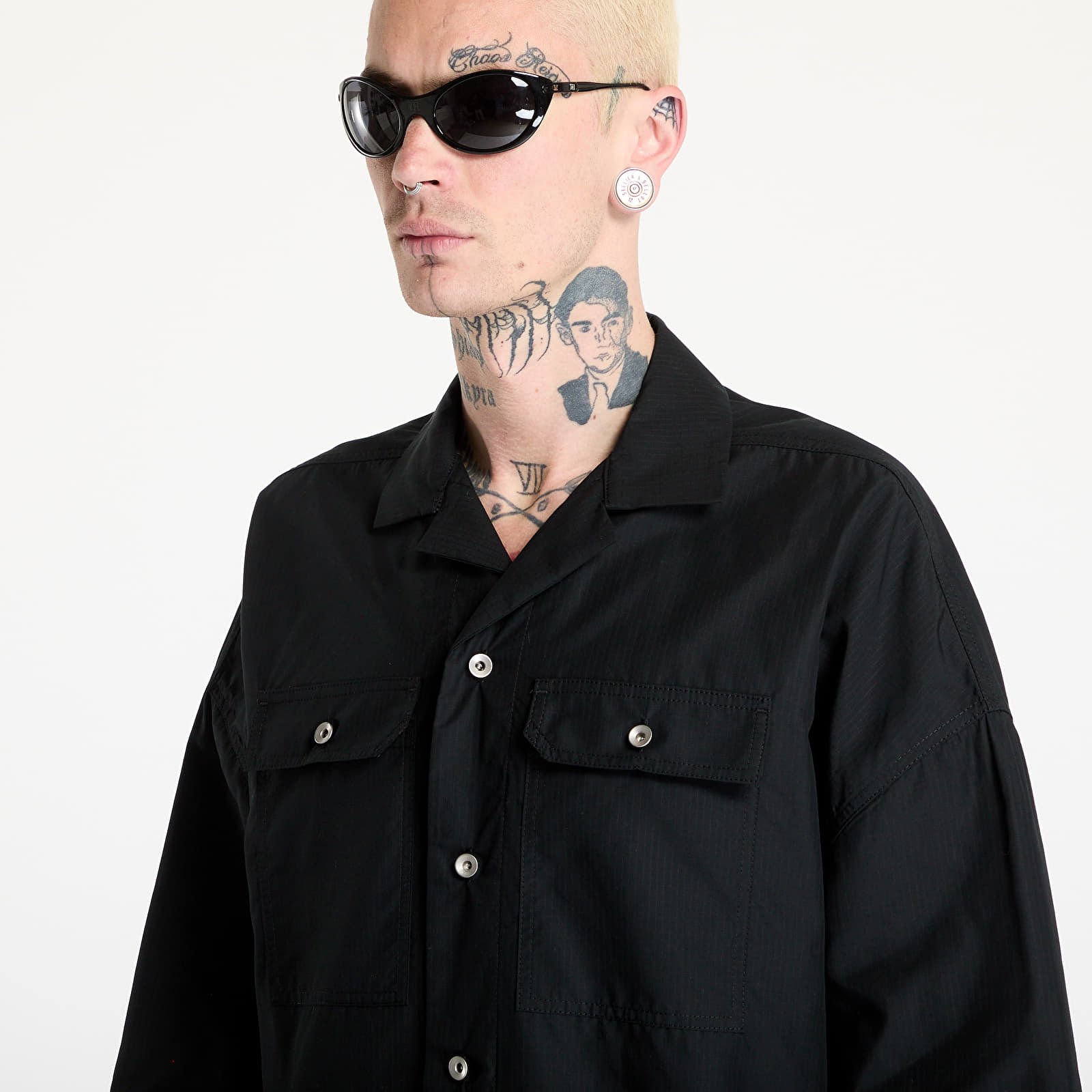 Koszule Rick Owens DRKSHDW Magnum Tommy Shirt Black