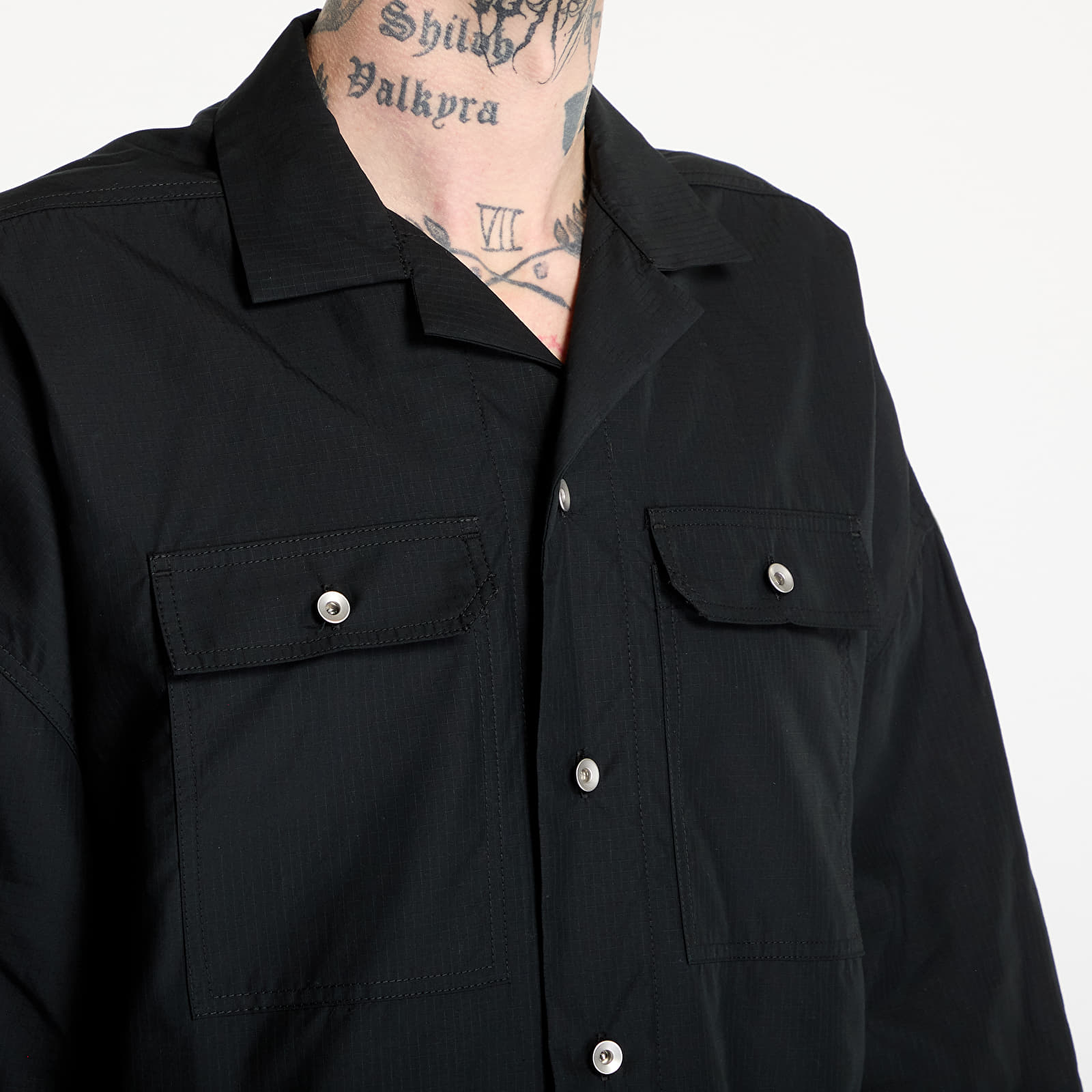 Koszule Rick Owens DRKSHDW Magnum Tommy Shirt Black