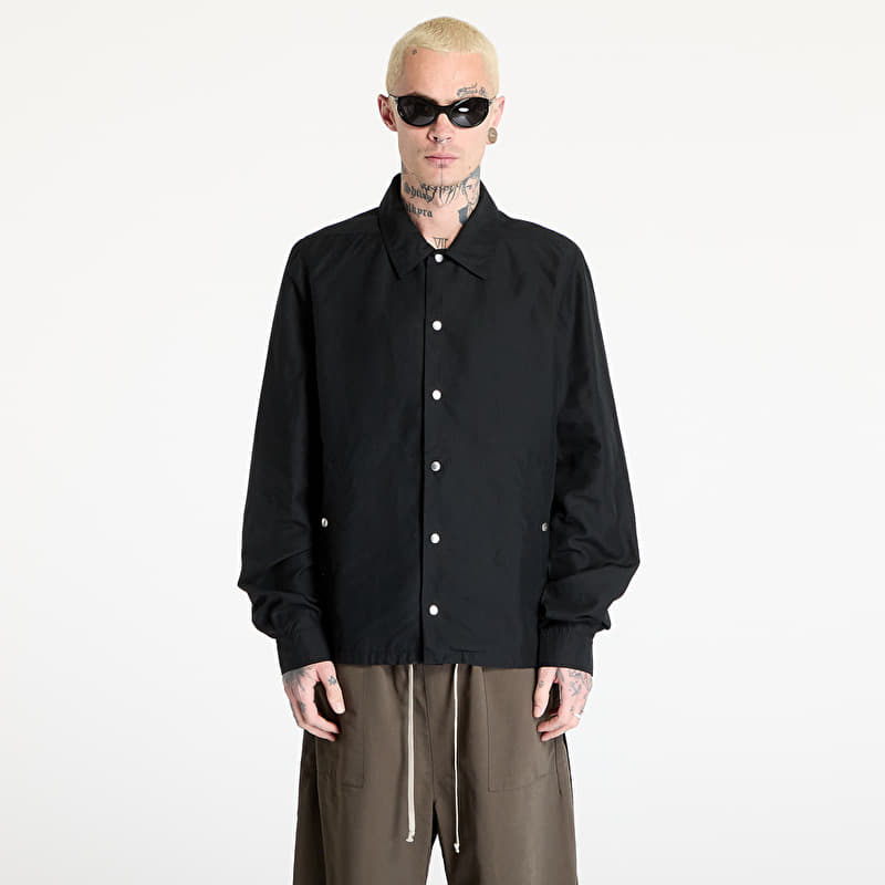 Rick Owens DRKSHDW Snapfront Jacket Black