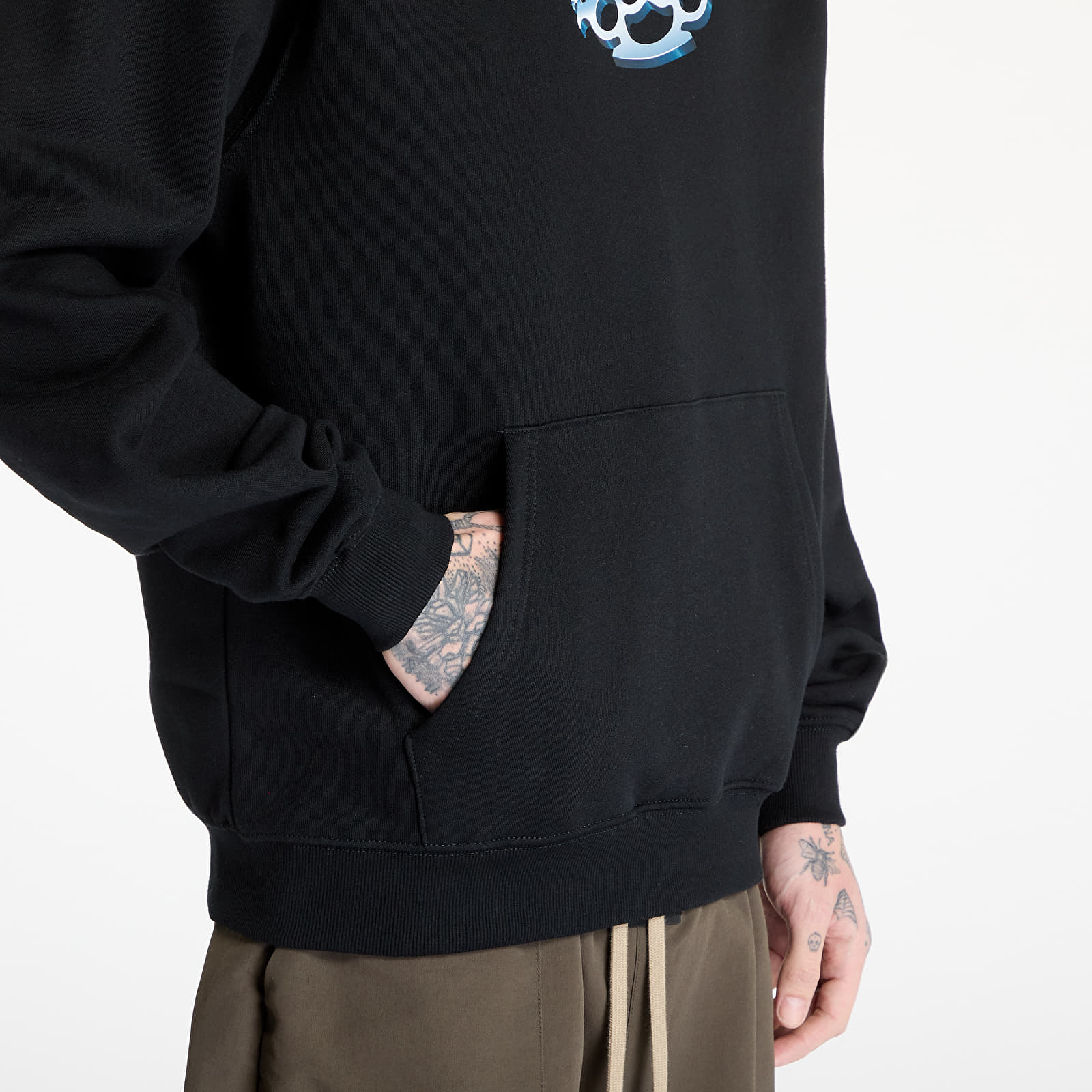 Hoodies and sweatshirts  Wasted Paris M Knuckles Hoodie Black