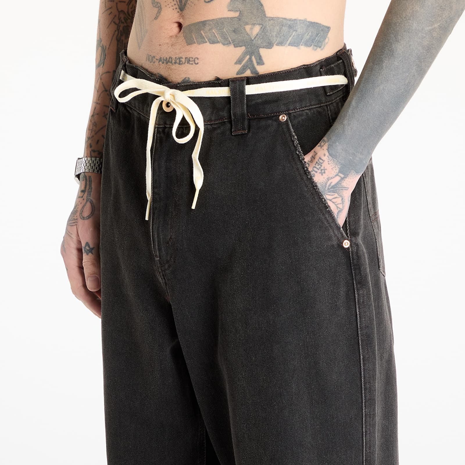 Spijkerbroeken HAL STUDIOS® Studio Denim Jean Washed Black