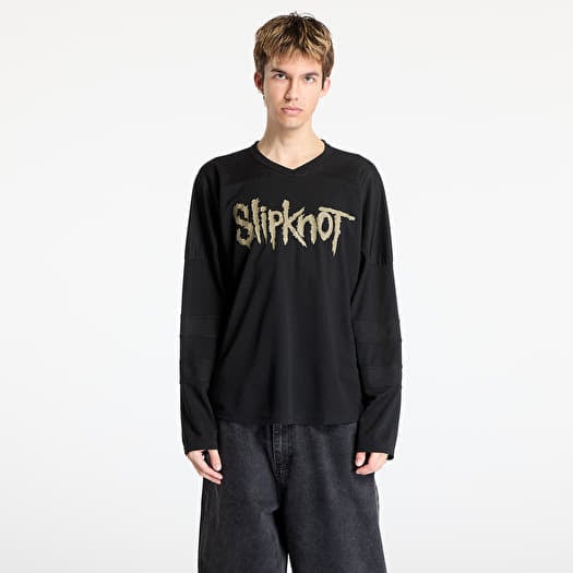 Jersey PLEASURES x Slipknot X-Ray Hockey Jersey Black