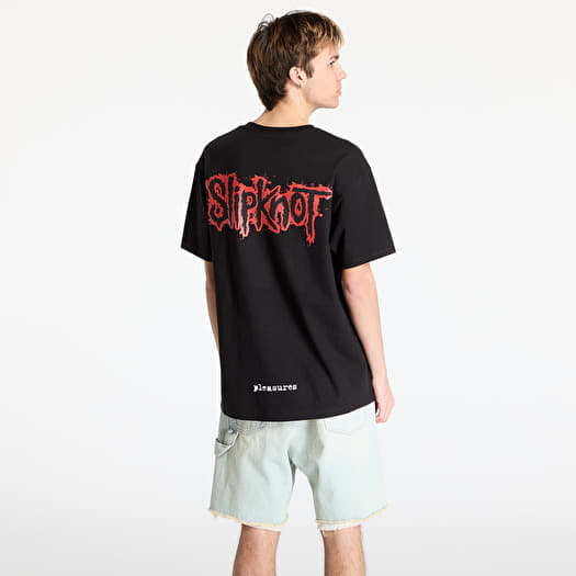 Men's T-shirts PLEASURES x Slipknot Skeleton T-Shirt Black