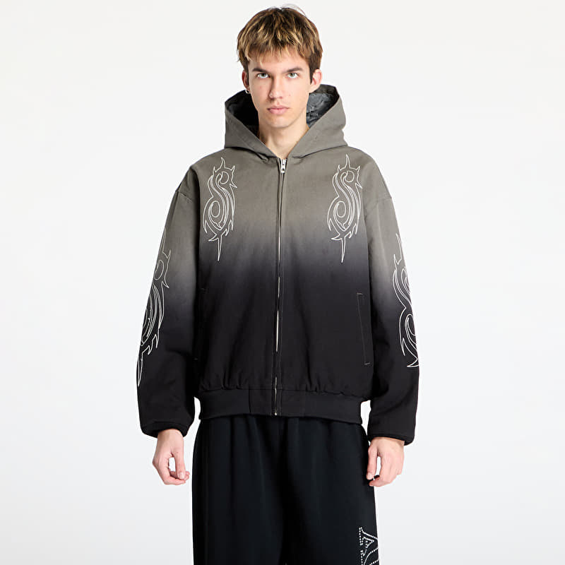 Kurtka PLEASURES x Slipknot Star Hooded Jacket Grey