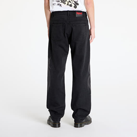 Men's trousers PLEASURES x Slipknot Pocket Pant Black Footshop