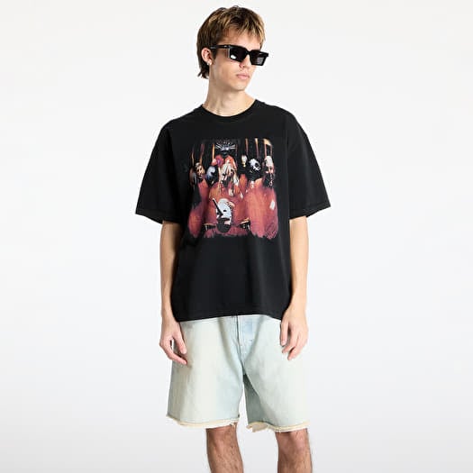 Maglietta PLEASURES x Slipknot Self Titled Heavyweight Shirt Black