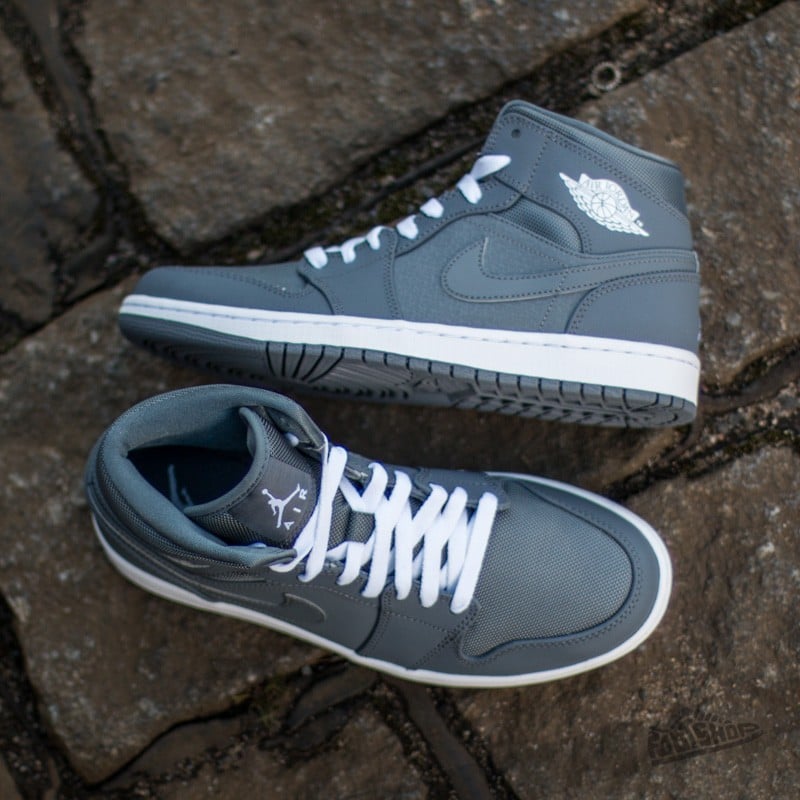Nike air jordan 1 retro outlet mid cool grey