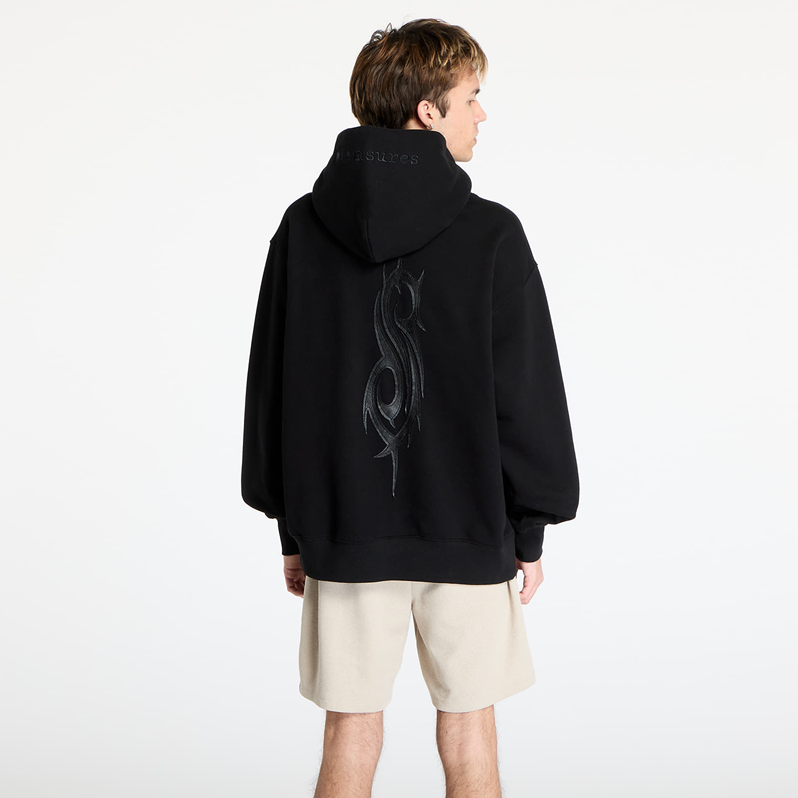 Mikiny PLEASURES x Slipknot Debut Hoodie Black