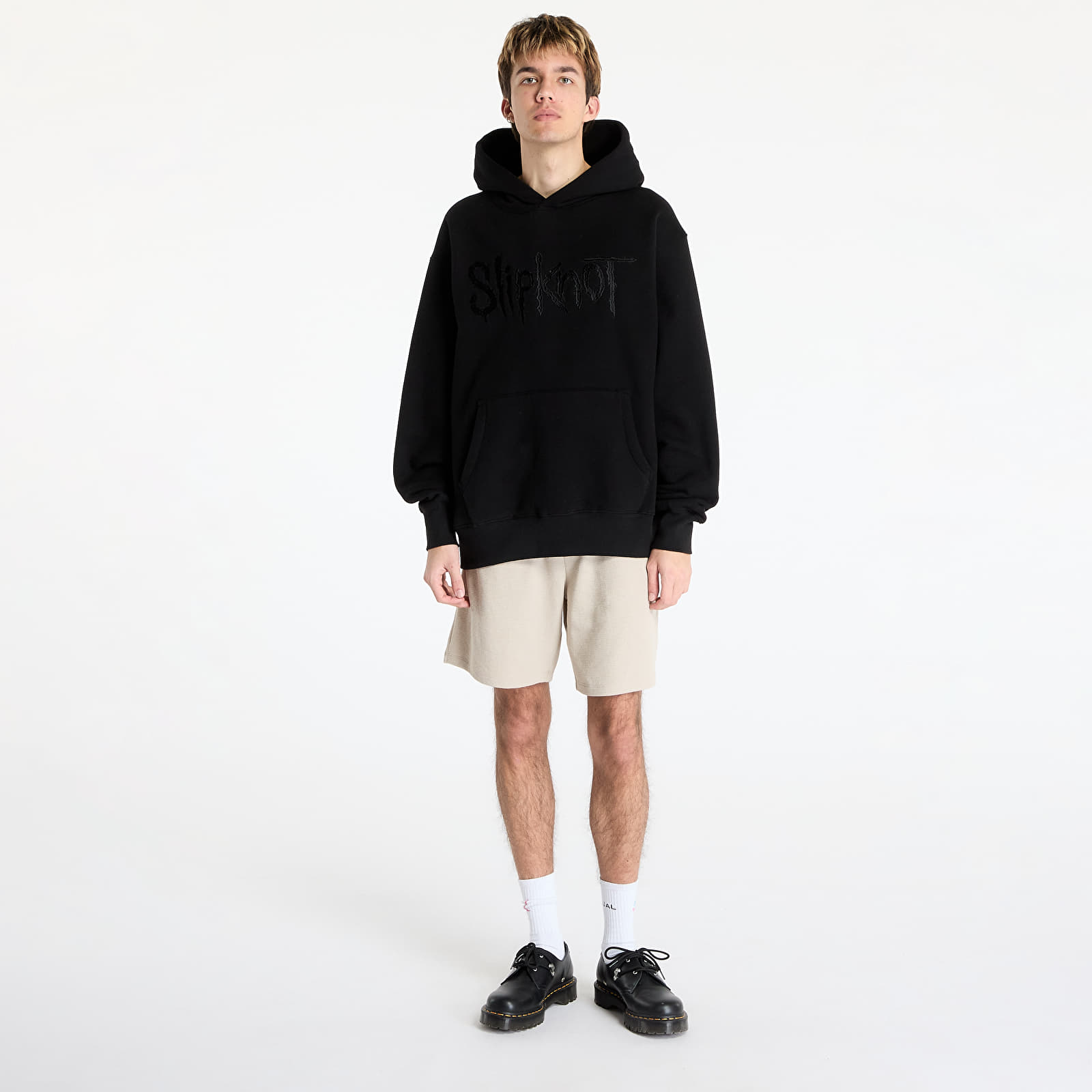 Mikiny PLEASURES x Slipknot Debut Hoodie Black
