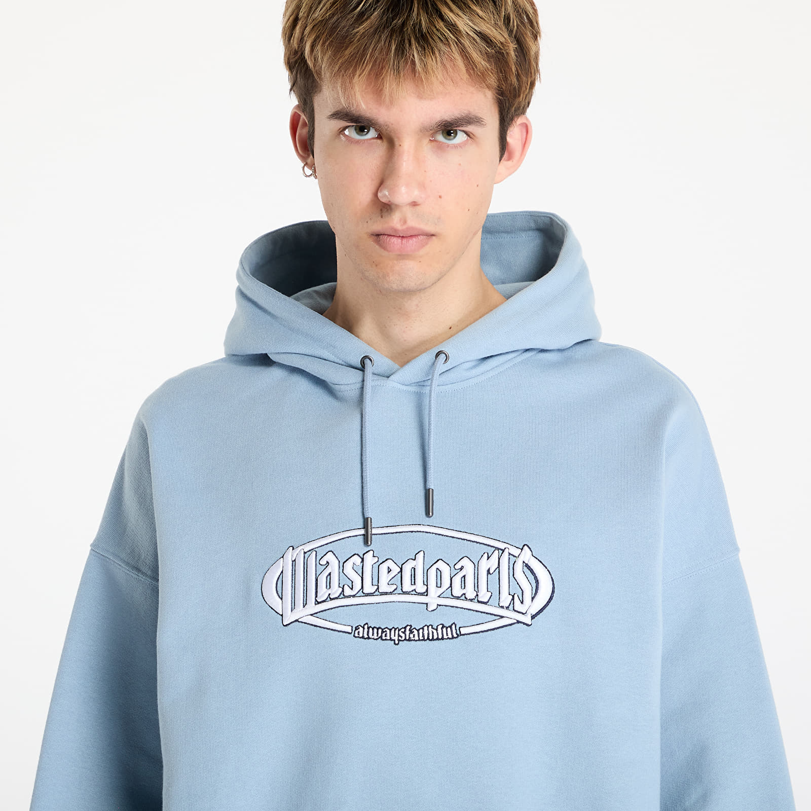 Hoodies and sweatshirts  Wasted Paris M Yard Boxy Hoodie Light Blue