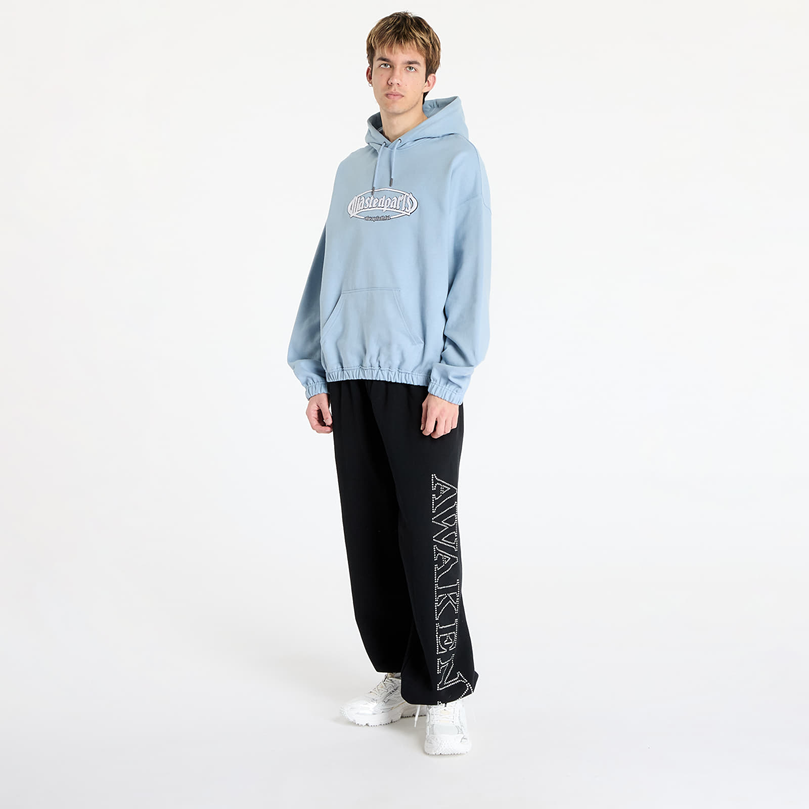 Hoodies and sweatshirts  Wasted Paris M Yard Boxy Hoodie Light Blue