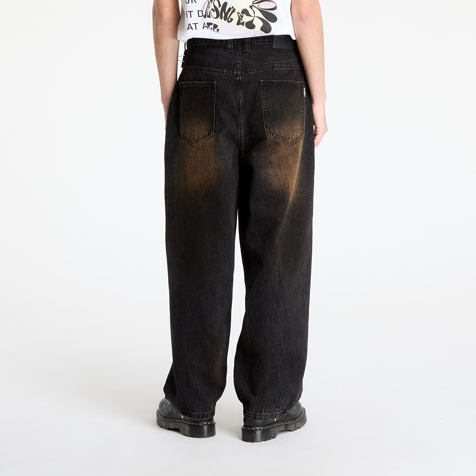 Calças de ganga Wasted Paris M Sandblast Casper Faded Black