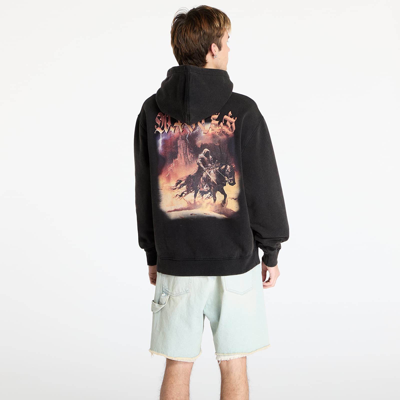 Hoodies and sweatshirts  Wasted Paris M Mirage Hoodie Faded Black