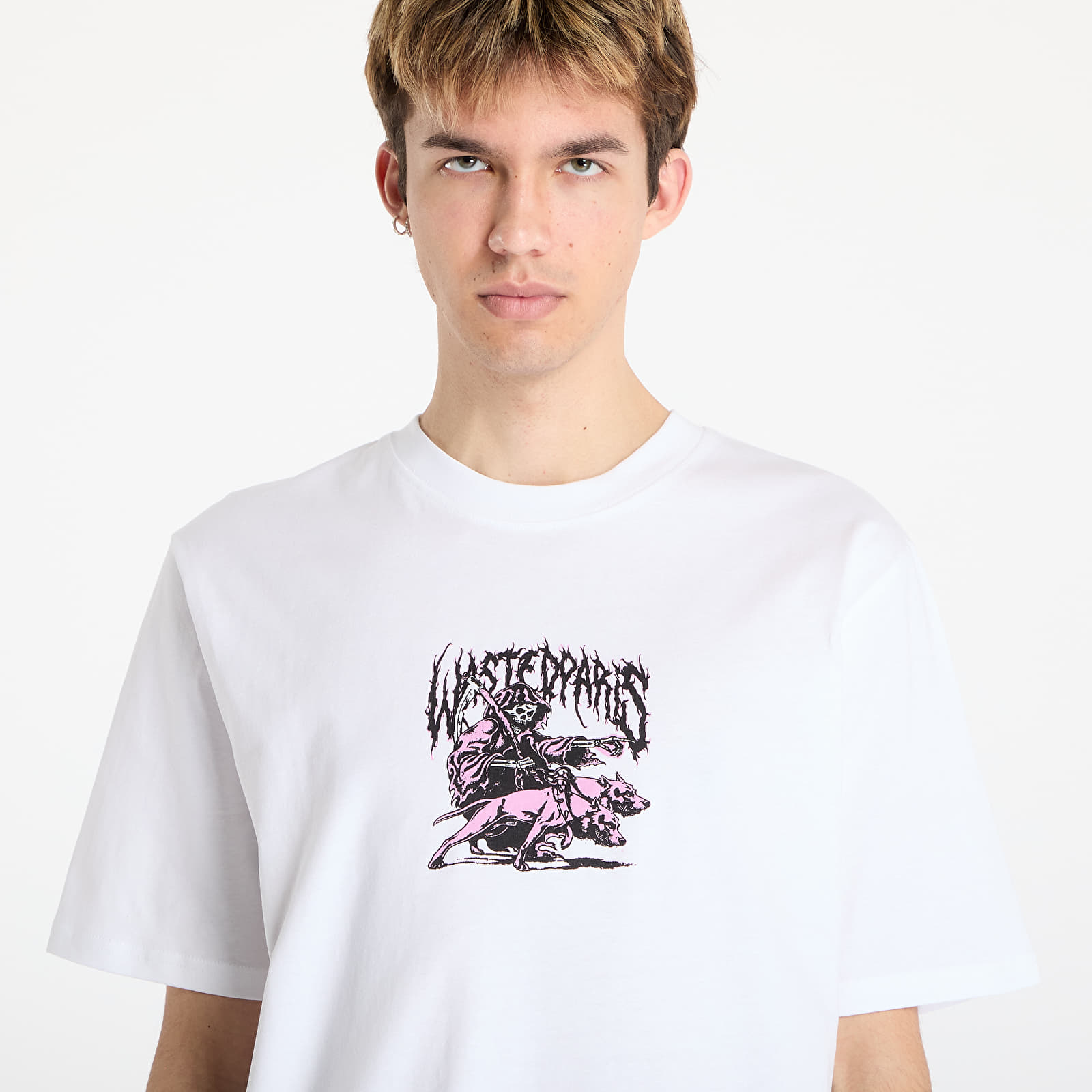 Trička Wasted Paris M Handler T-Shirt White