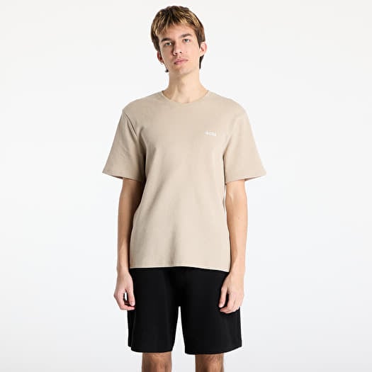 Maglietta Hugo Boss Men's Waffle T-Shirt Beige