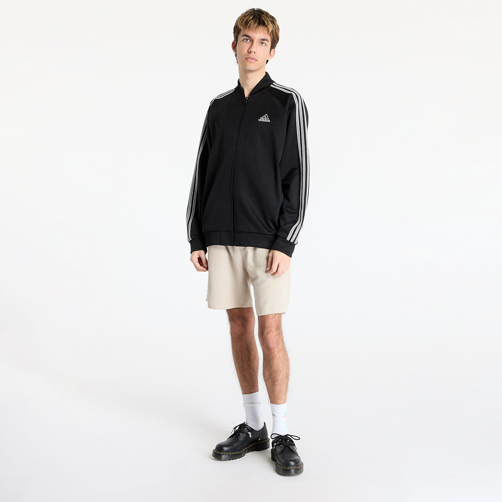 Kapucnis pulóverek és pulcsik adidas Track Top Black/ Black