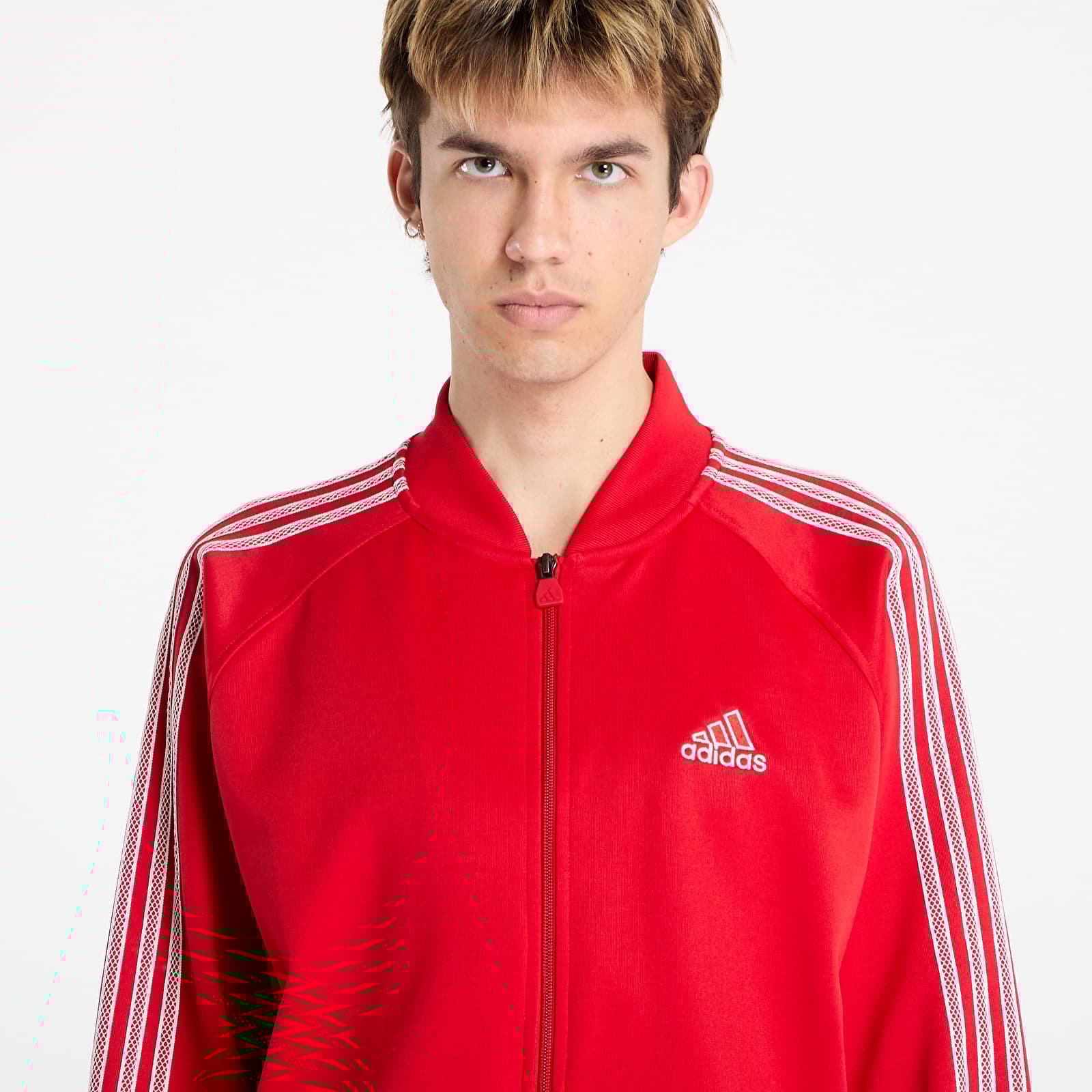 Kapucnis pulóverek és pulcsik adidas Track Top Red/ Better Scarlet