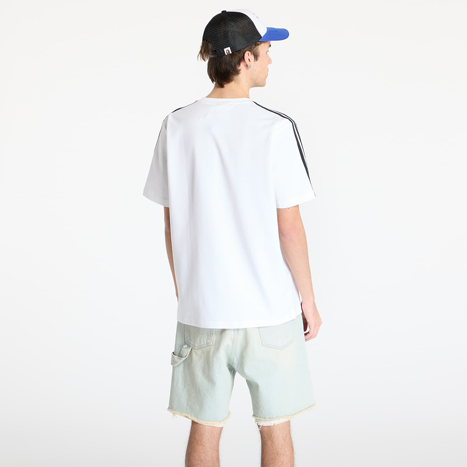 T-Shirts adidas x BAPE Short Sleeve Tee White/ Black